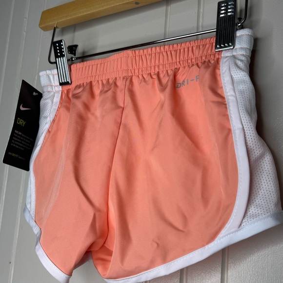 Nike Orange and White Athletic Shorts Dri-FIT Performance girls XS - Picture 10 of 10